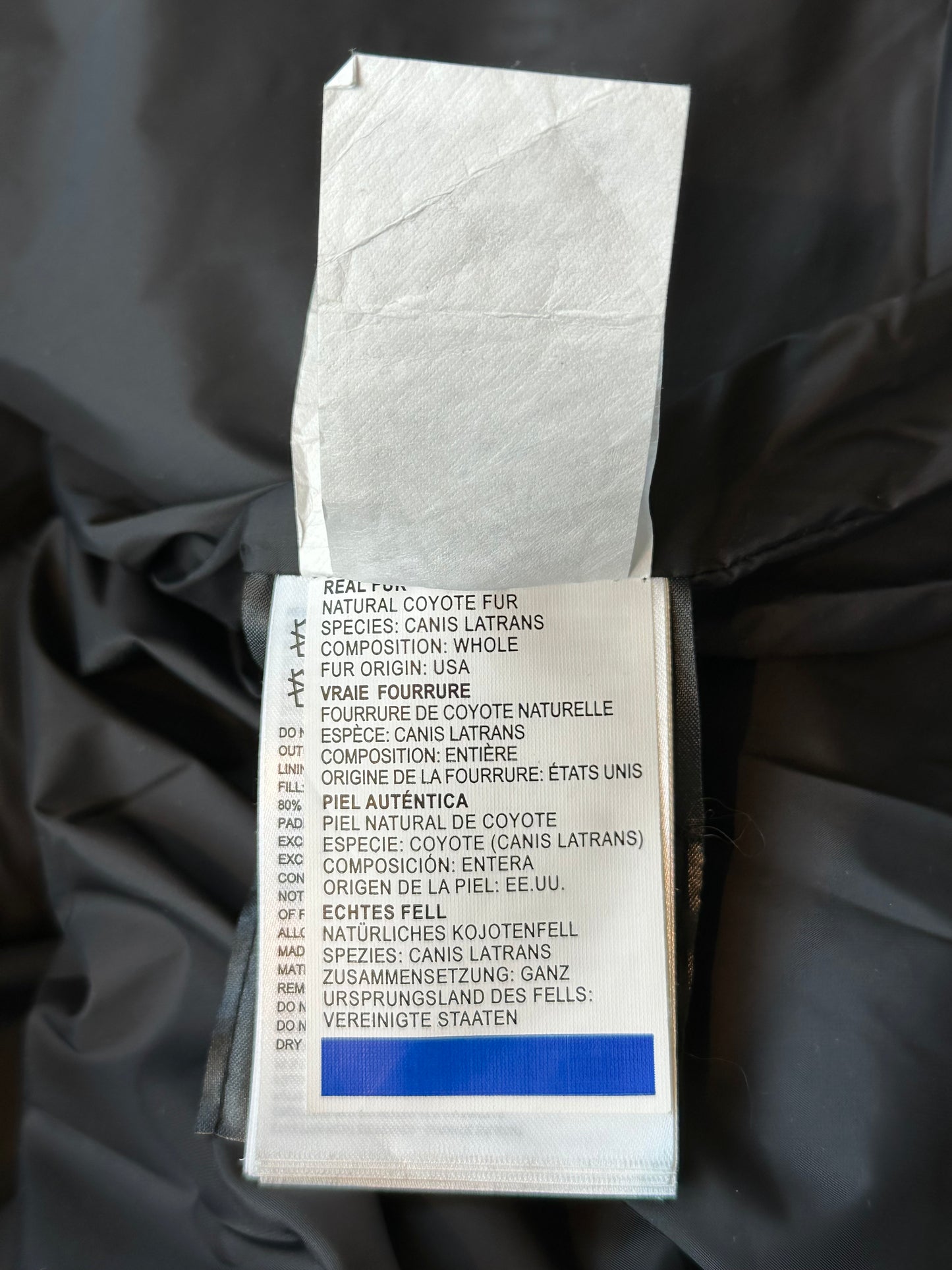 Canada Goose Blue Abstract Wyndham Men's Jacket