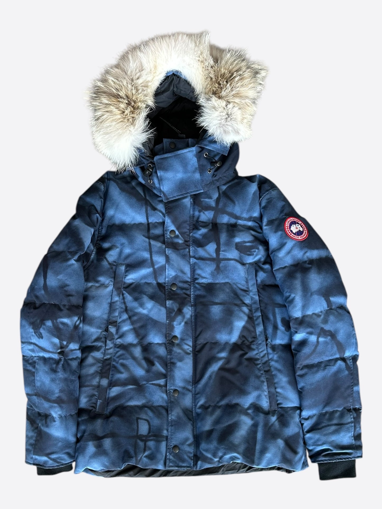 Canada Goose Blue Abstract Wyndham Men's Jacket