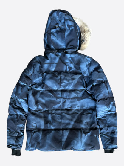 Canada Goose Blue Abstract Wyndham Men's Jacket