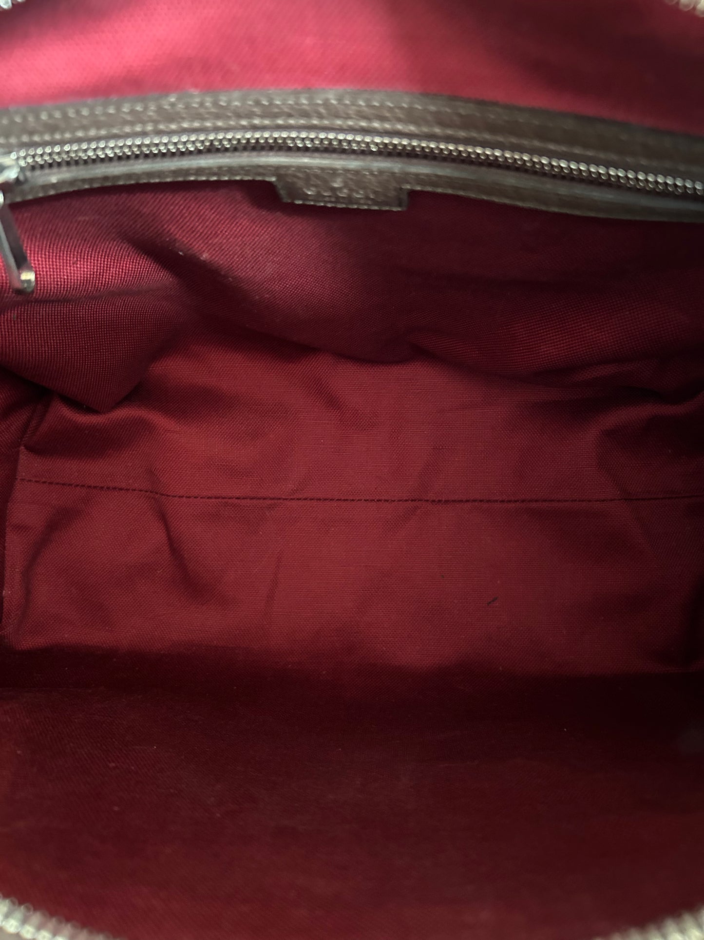 Gucci Beige & Brown GG Monogram Large Tote Bag