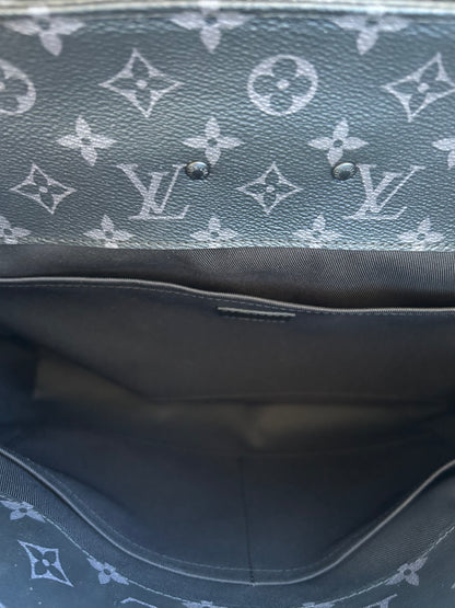 Louis Vuitton Monogram Eclipse Steamer Messenger Bag