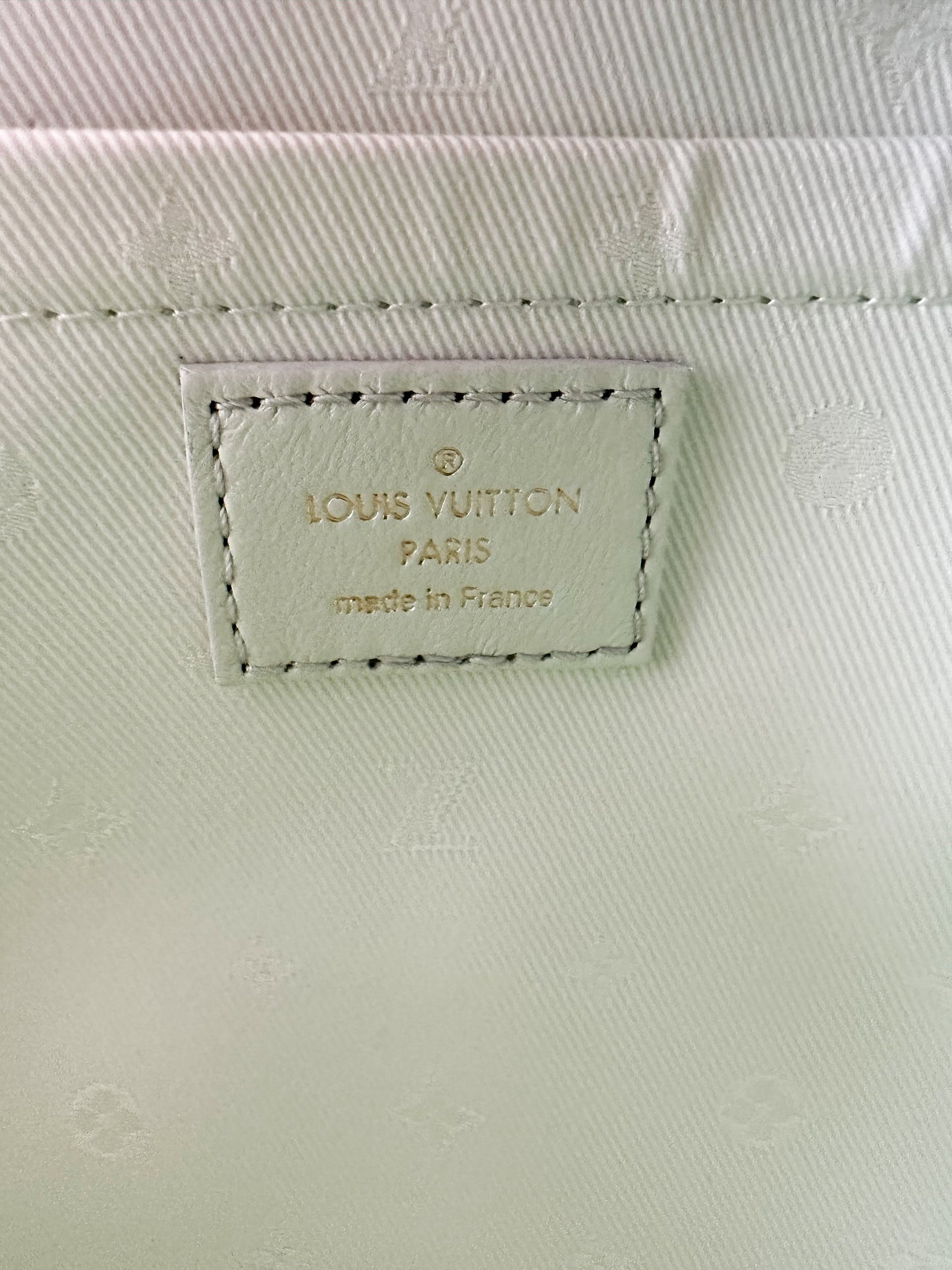 Louis Vuitton Water Green Monogram Alma BB