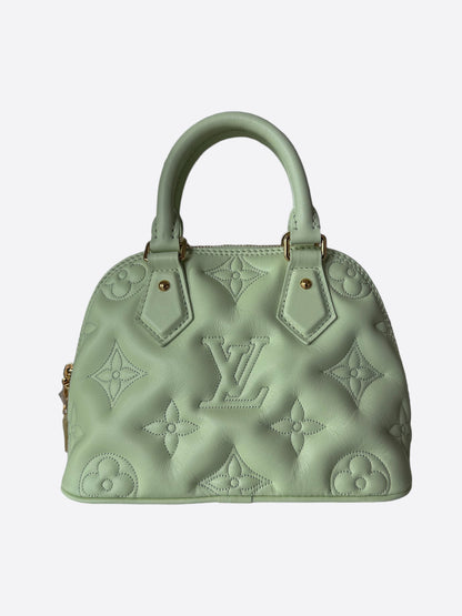 Louis Vuitton Water Green Monogram Alma BB