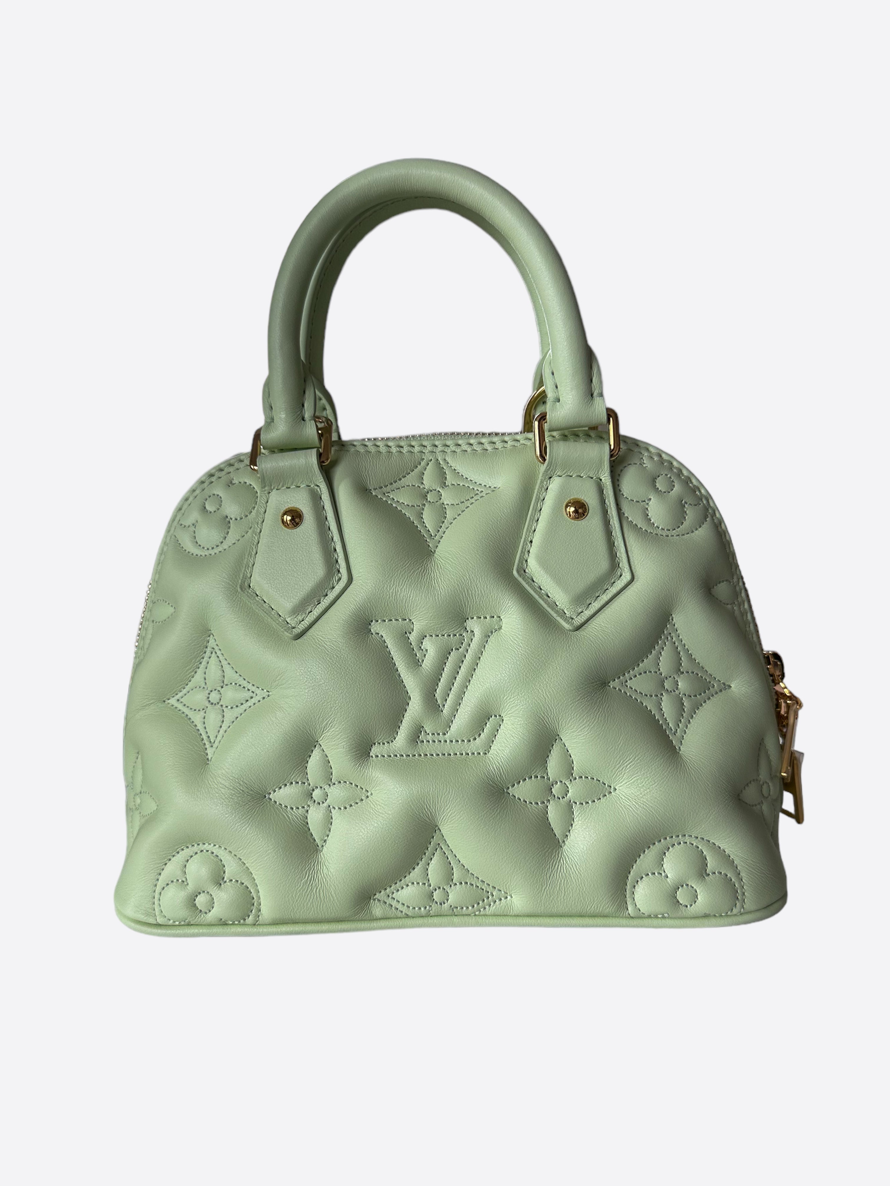 Louis vuitton green discount handbag