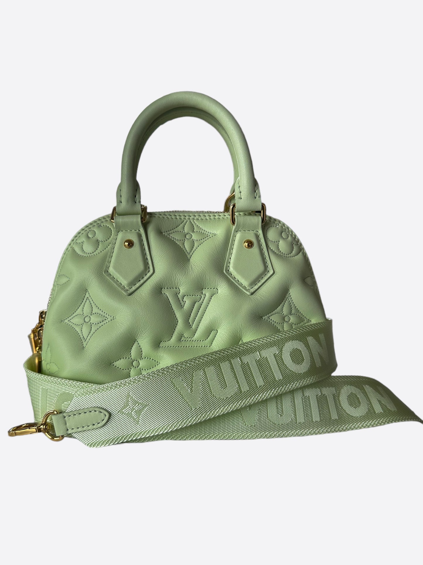 Louis Vuitton Water Green Monogram Alma BB