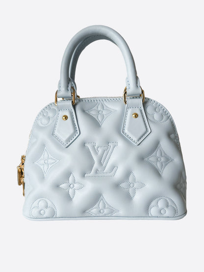 Louis Vuitton Blue Glacier Monogram Alma BB