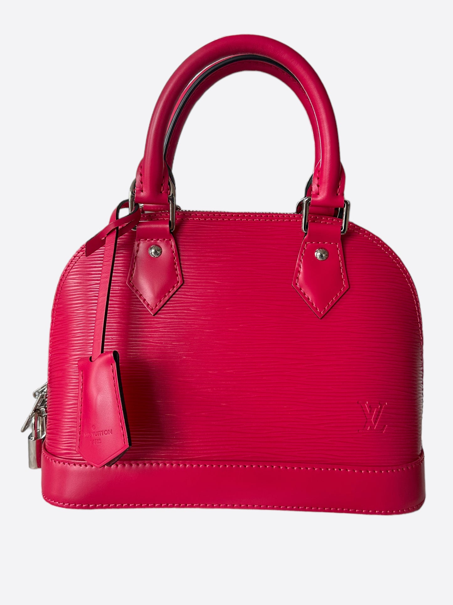 Louis Vuitton Hot Pink EPI Alma BB