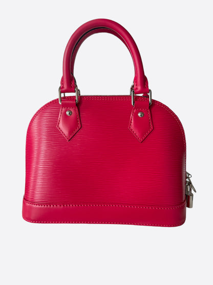 Louis Vuitton Hot Pink EPI Alma BB