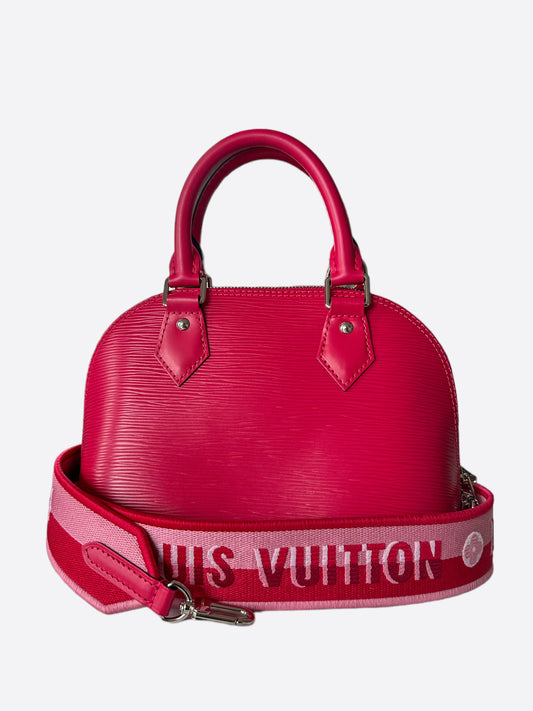 Louis Vuitton Hot Pink EPI Alma BB