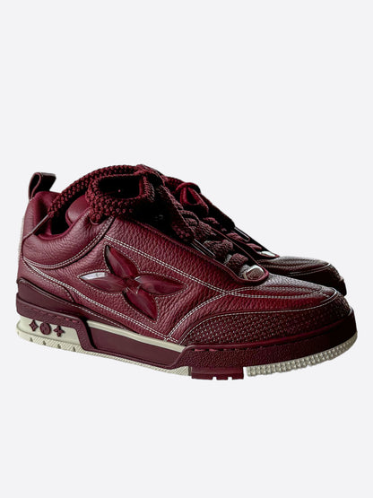 Louis Vuitton Bordeaux Skate Trainers