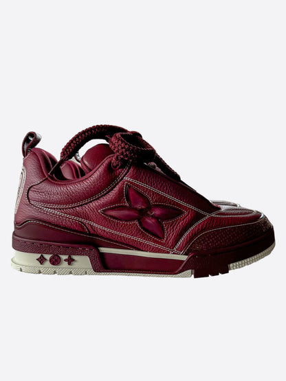 Louis Vuitton Bordeaux Skate Trainers