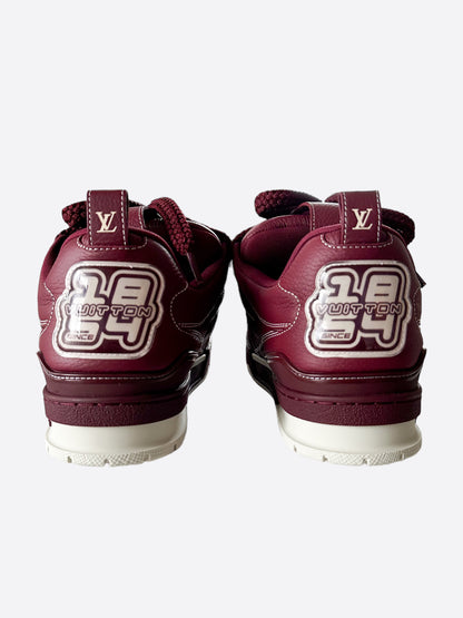 Louis Vuitton Bordeaux Skate Trainers