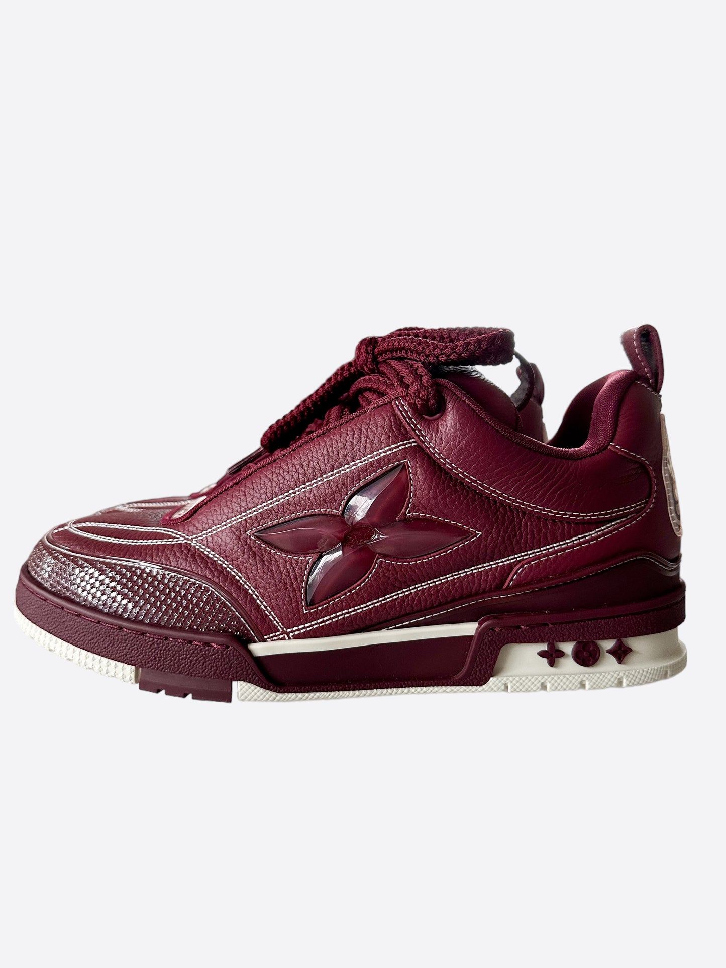 Louis Vuitton Bordeaux Skate Trainers