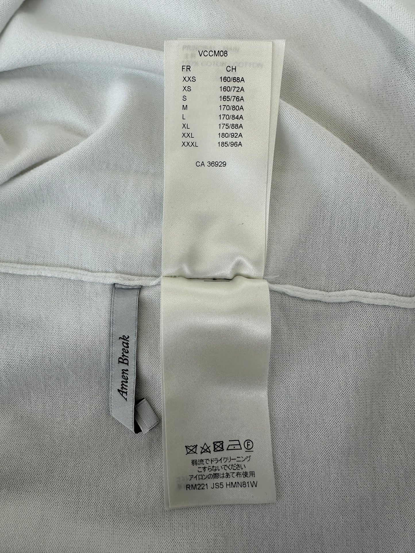 Louis Vuitton White & Green Vuitton Intarsia T-Shirt