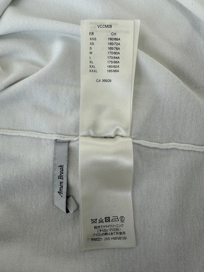 Louis Vuitton White & Green Vuitton Intarsia T-Shirt
