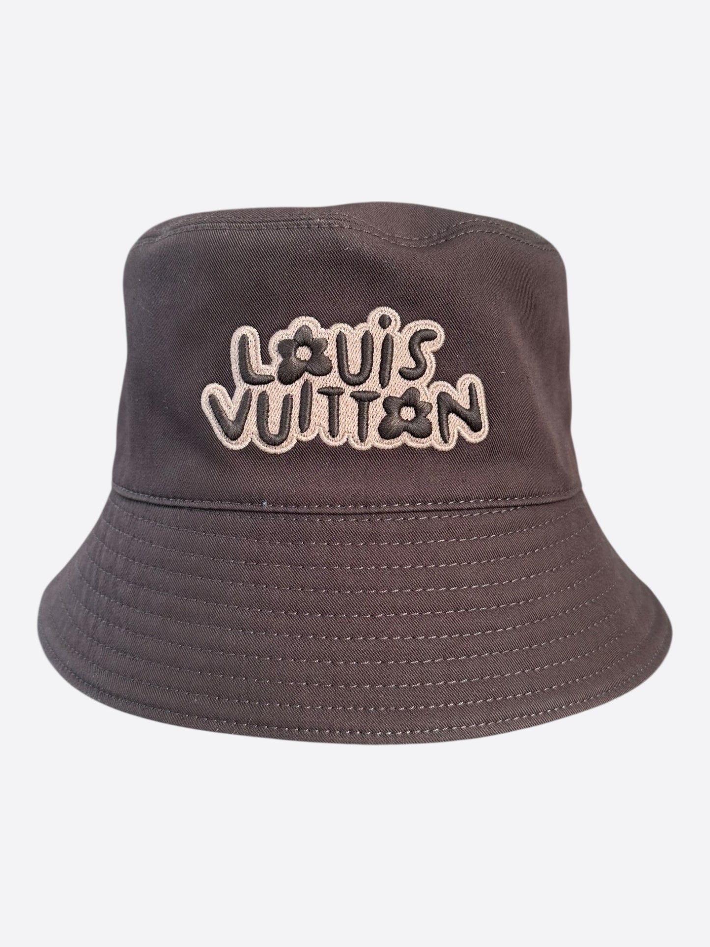 Louis Vuitton Tyler The Creator Brown & Multicolor Monogram Reversible Bucket Hat