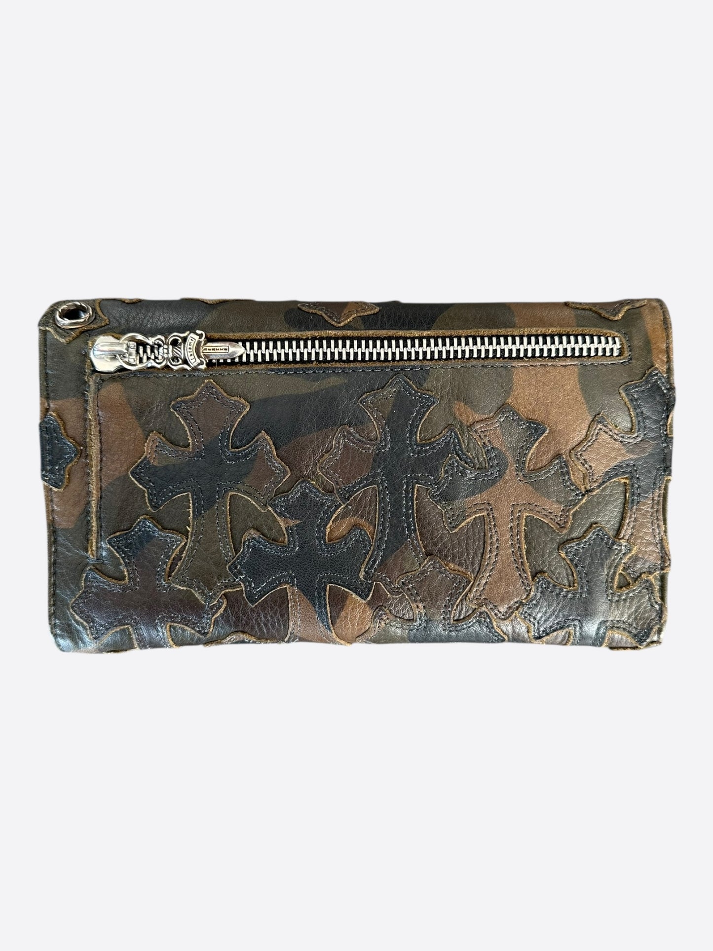 Chrome Hearts Camouflage Cross Patch Wallet