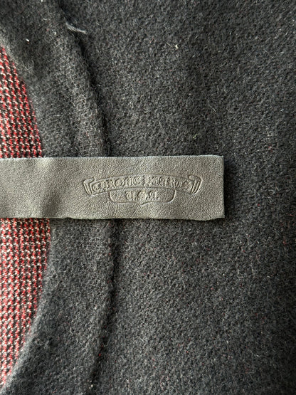 Chrome Hearts Matty Boy Black & Red Chomper Cashmere Sweater