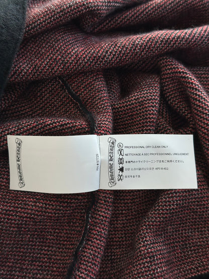 Chrome Hearts Matty Boy Black & Red Chomper Cashmere Sweater