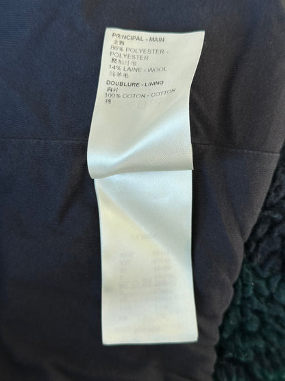Louis Vuitton Green Camouflage Monogram Fleece Zip Up Jacket