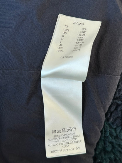 Louis Vuitton Green Camouflage Monogram Fleece Zip Up Jacket