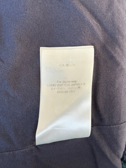 Louis Vuitton Green Camouflage Monogram Fleece Zip Up Jacket