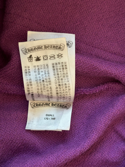 Chrome Hearts Matty Boy Purple More Not Less Sweatpants