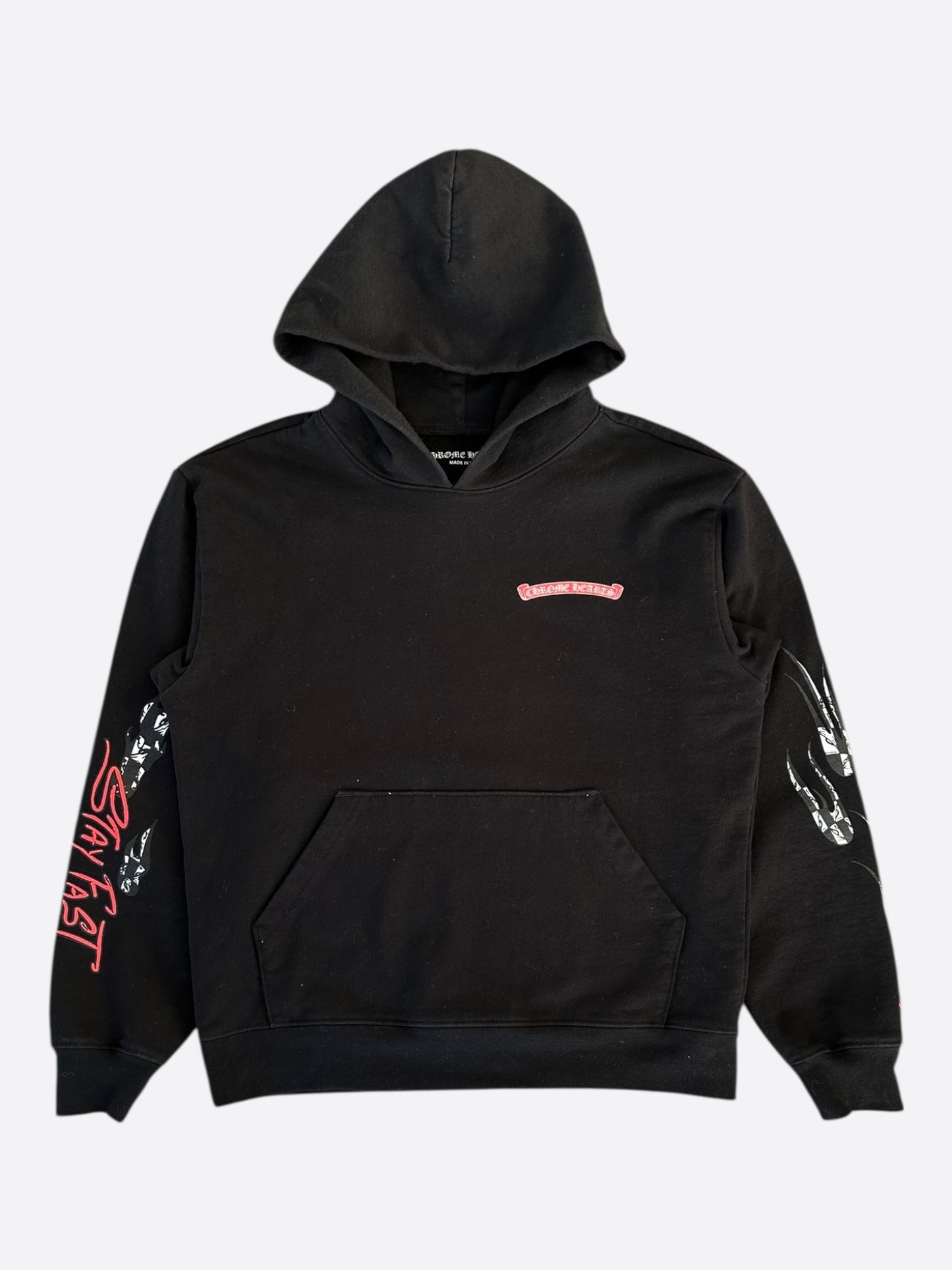 Chrome Hearts Black Matty Boy Stay Fast Hoodie