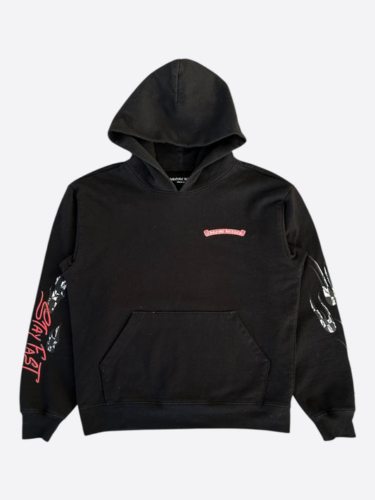 Chrome Hearts Black Matty Boy Stay Fast Hoodie