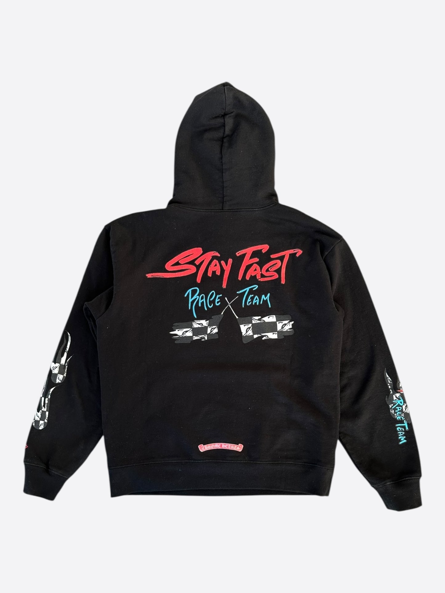 Chrome Hearts Black Matty Boy Stay Fast Hoodie