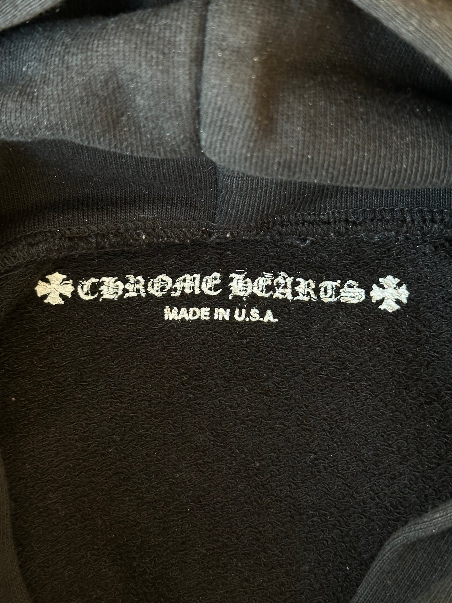 Chrome Hearts Black Matty Boy Stay Fast Hoodie