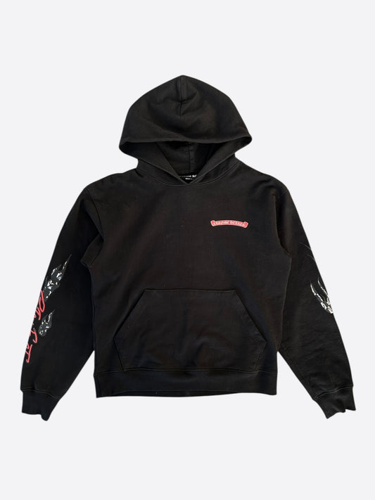 Chrome Hearts Black Matty Boy Stay Fast Hoodie