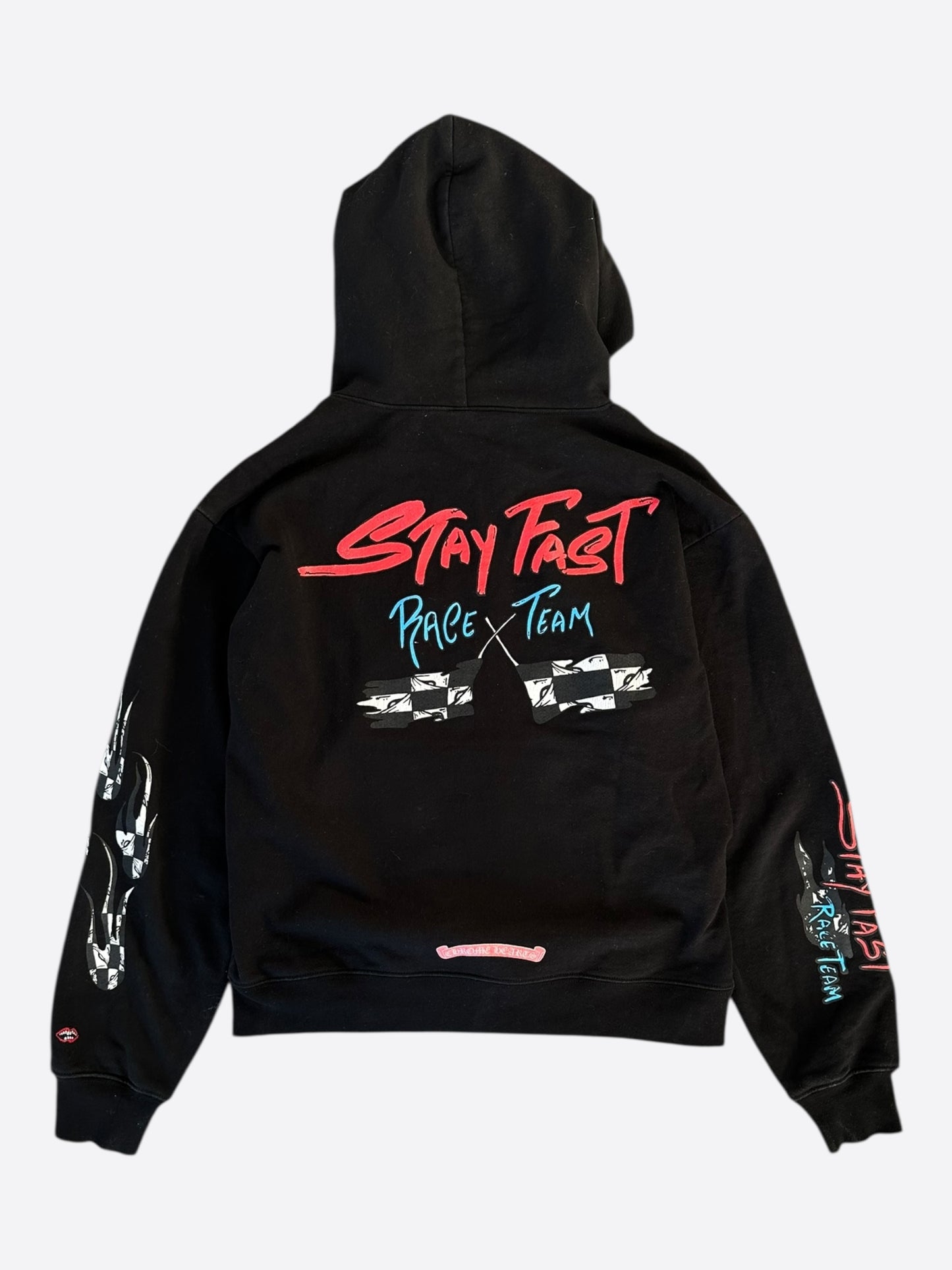 Chrome Hearts Black Matty Boy Stay Fast Hoodie