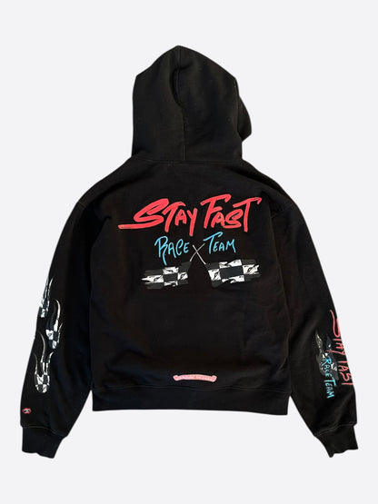 Chrome Hearts Black Matty Boy Stay Fast Hoodie
