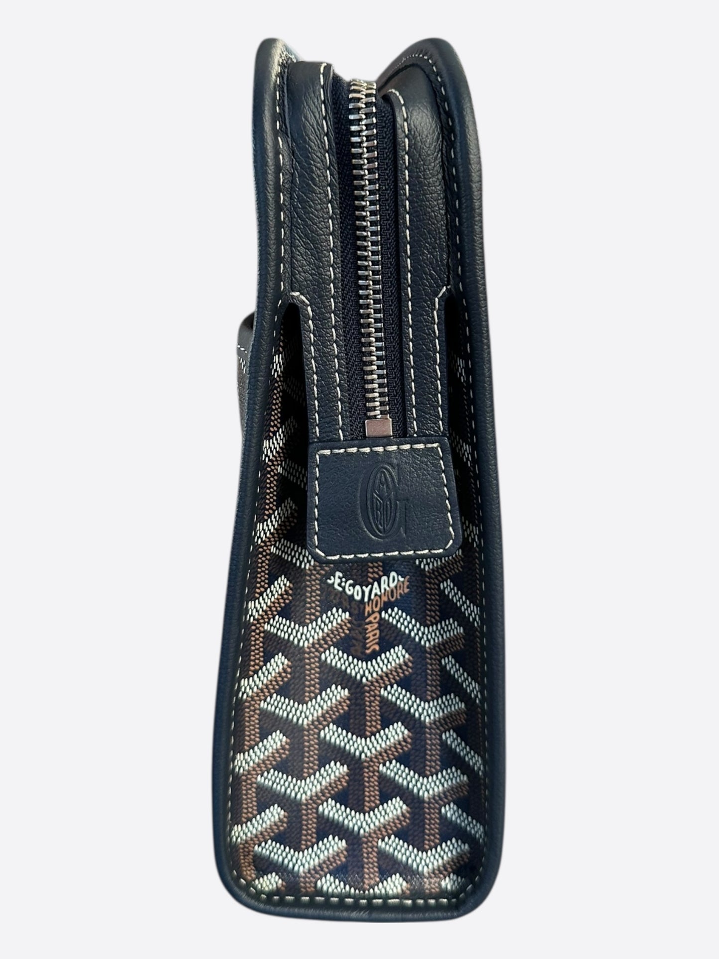 Goyard Navy Jouvence GM Toiletry Bag