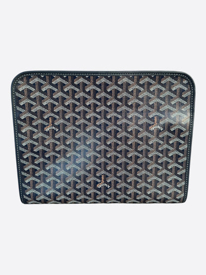 Goyard Navy Jouvence GM Toiletry Bag