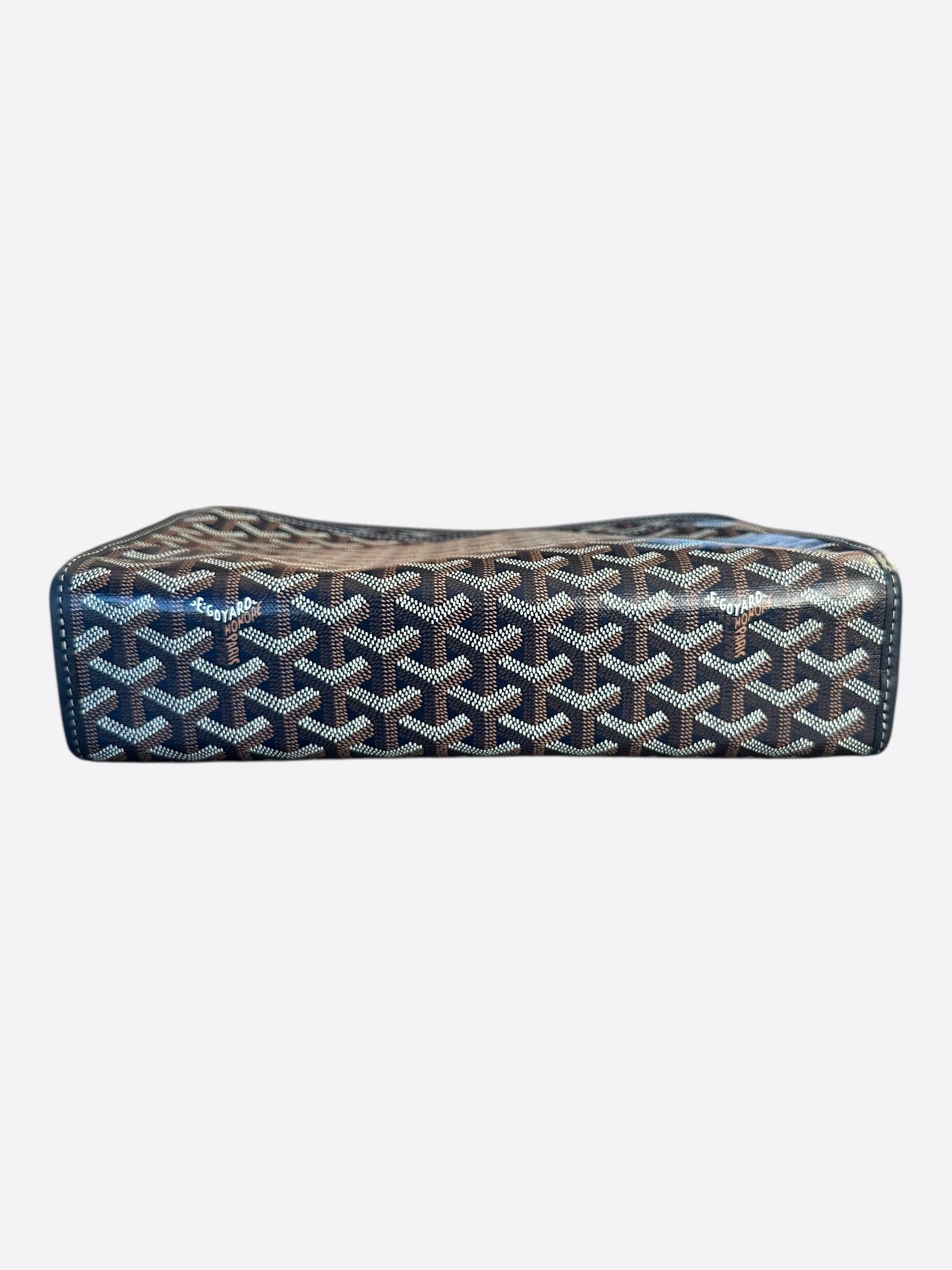 Goyard Navy Jouvence GM Toiletry Bag