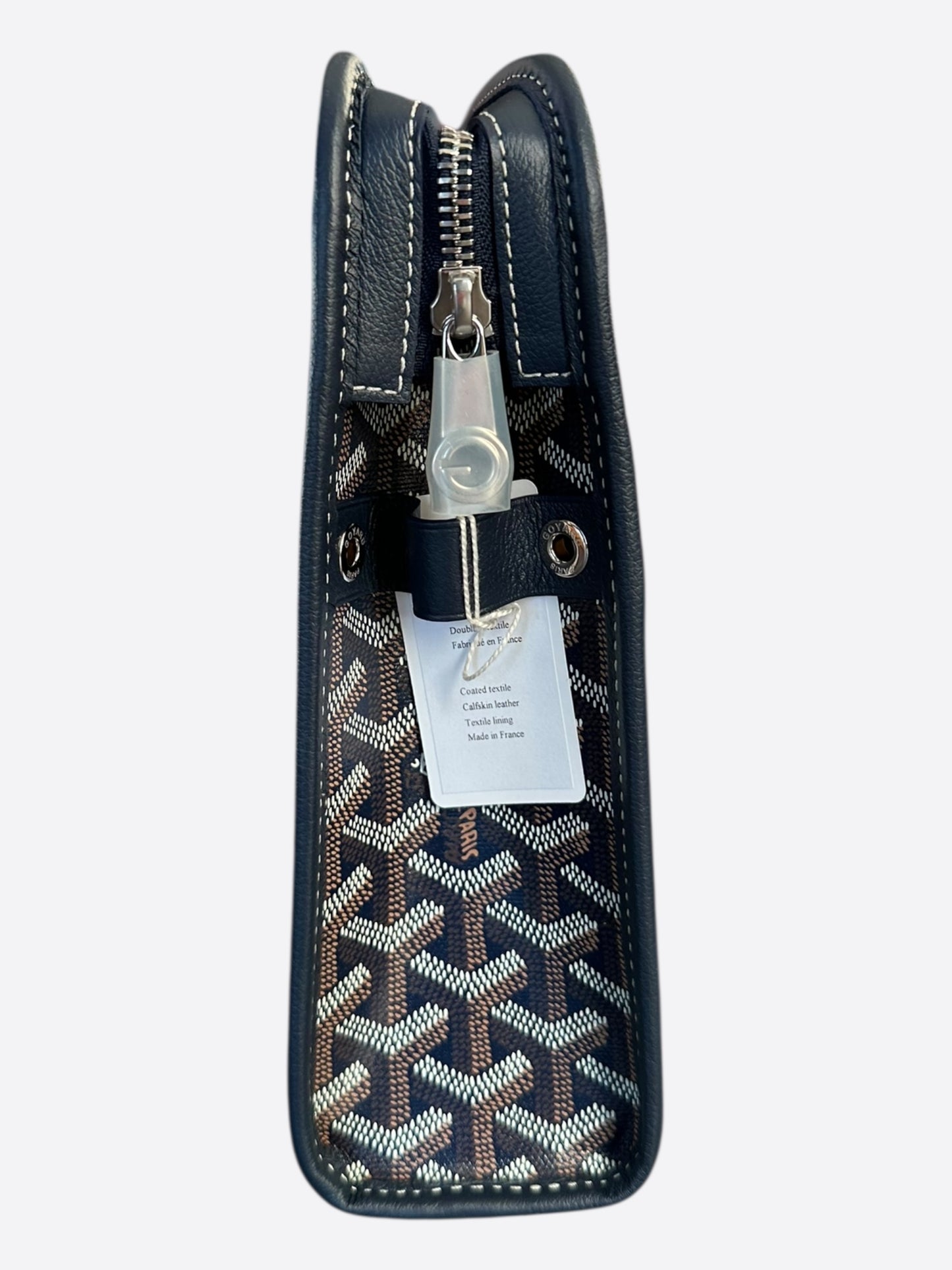 Goyard Navy Jouvence GM Toiletry Bag