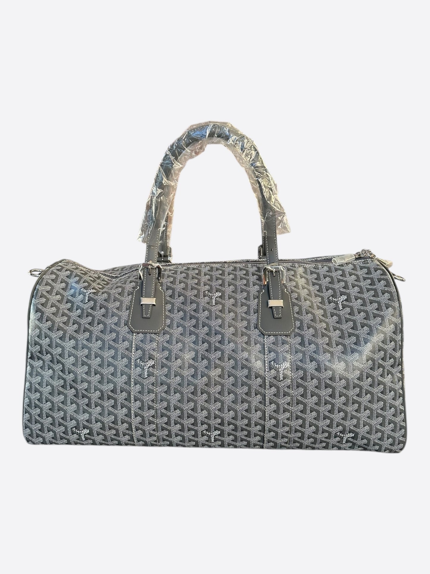 Goyard Grey Boston 50 Duffel Bag