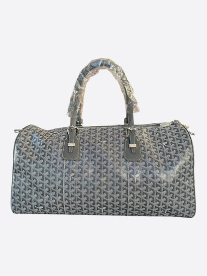 Goyard Grey Boston 50 Duffel Bag