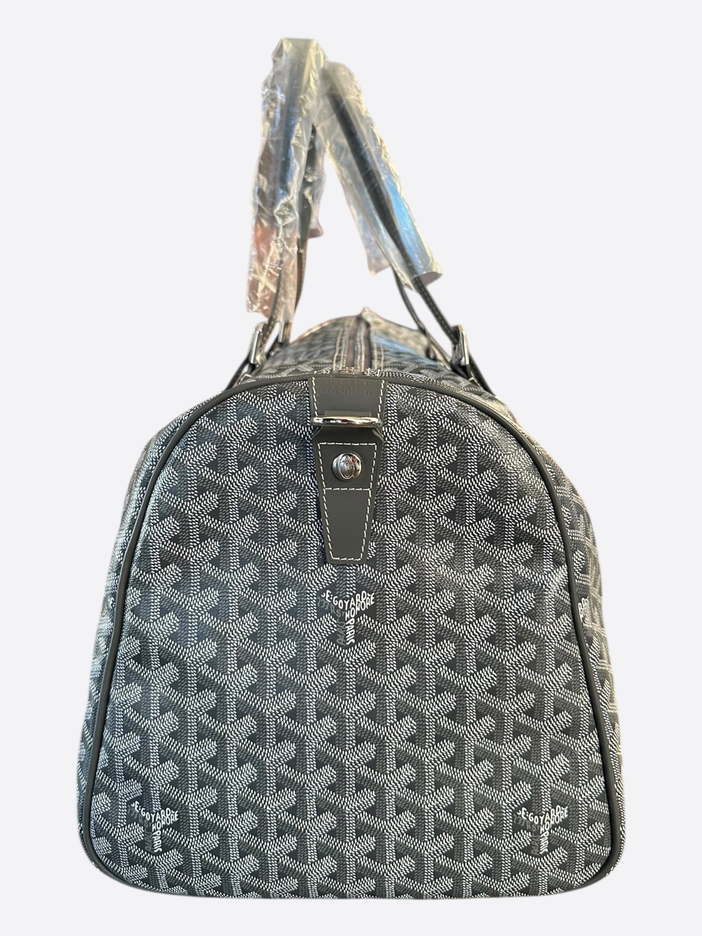 Goyard Grey Boston 50 Duffel Bag