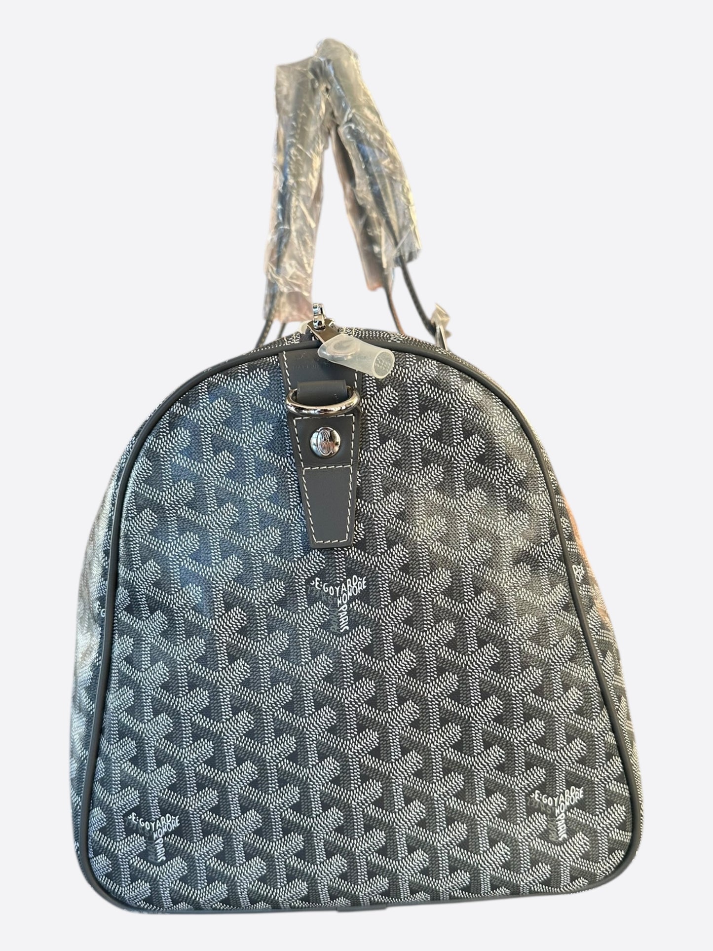 Goyard Grey Boston 50 Duffel Bag