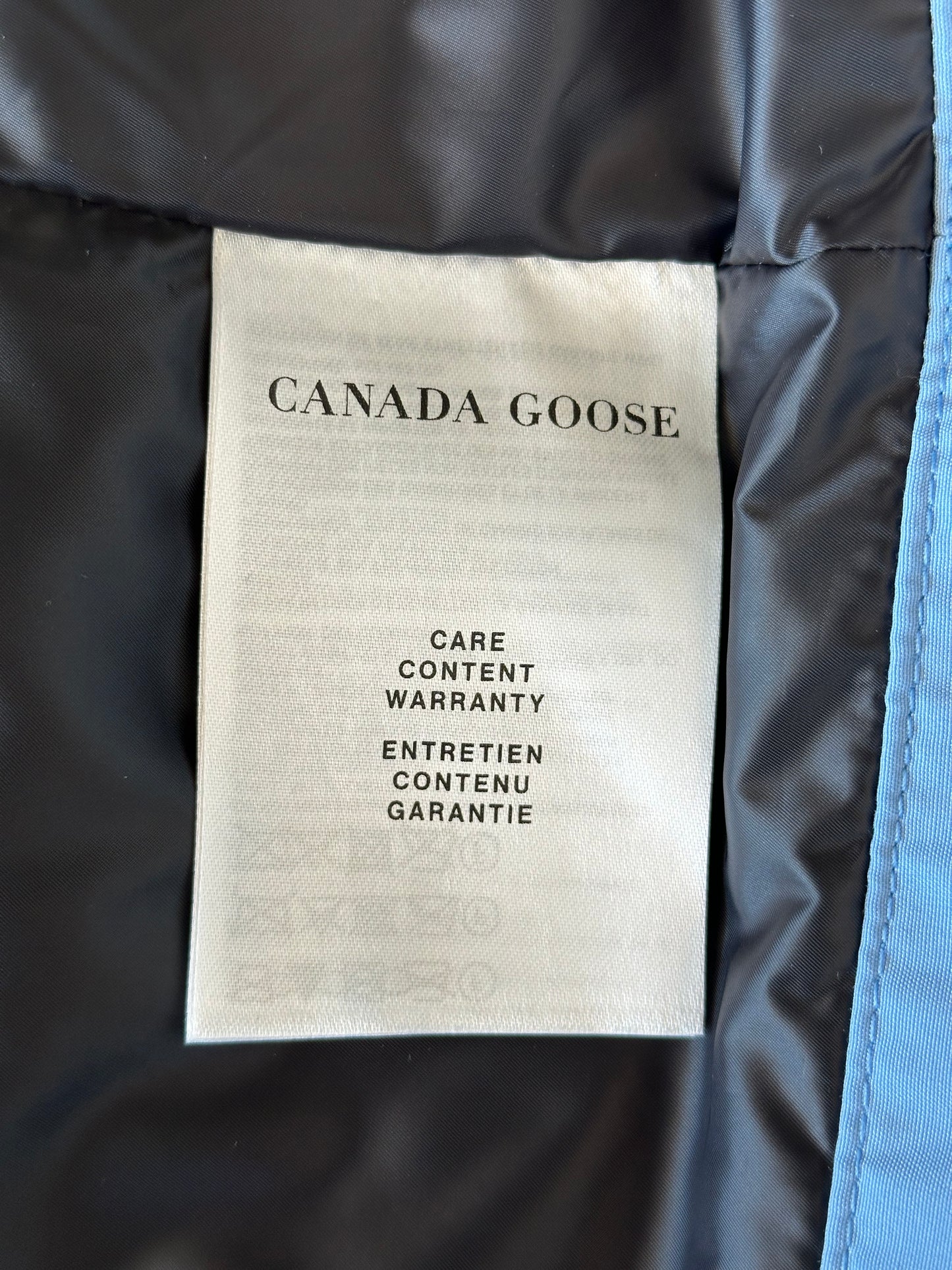 Canada Goose Blue Freestyle Women's Vest