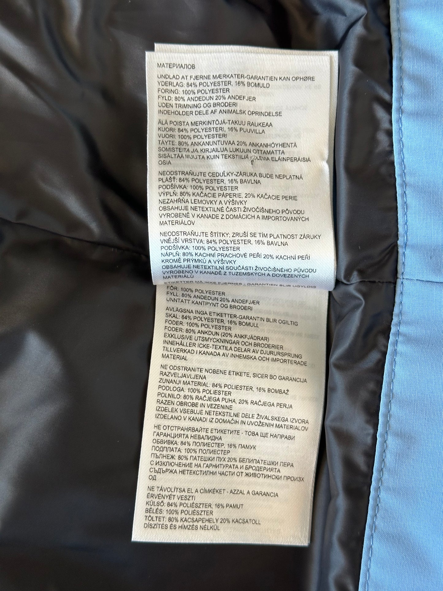 Canada Goose Blue Freestyle Women's Vest