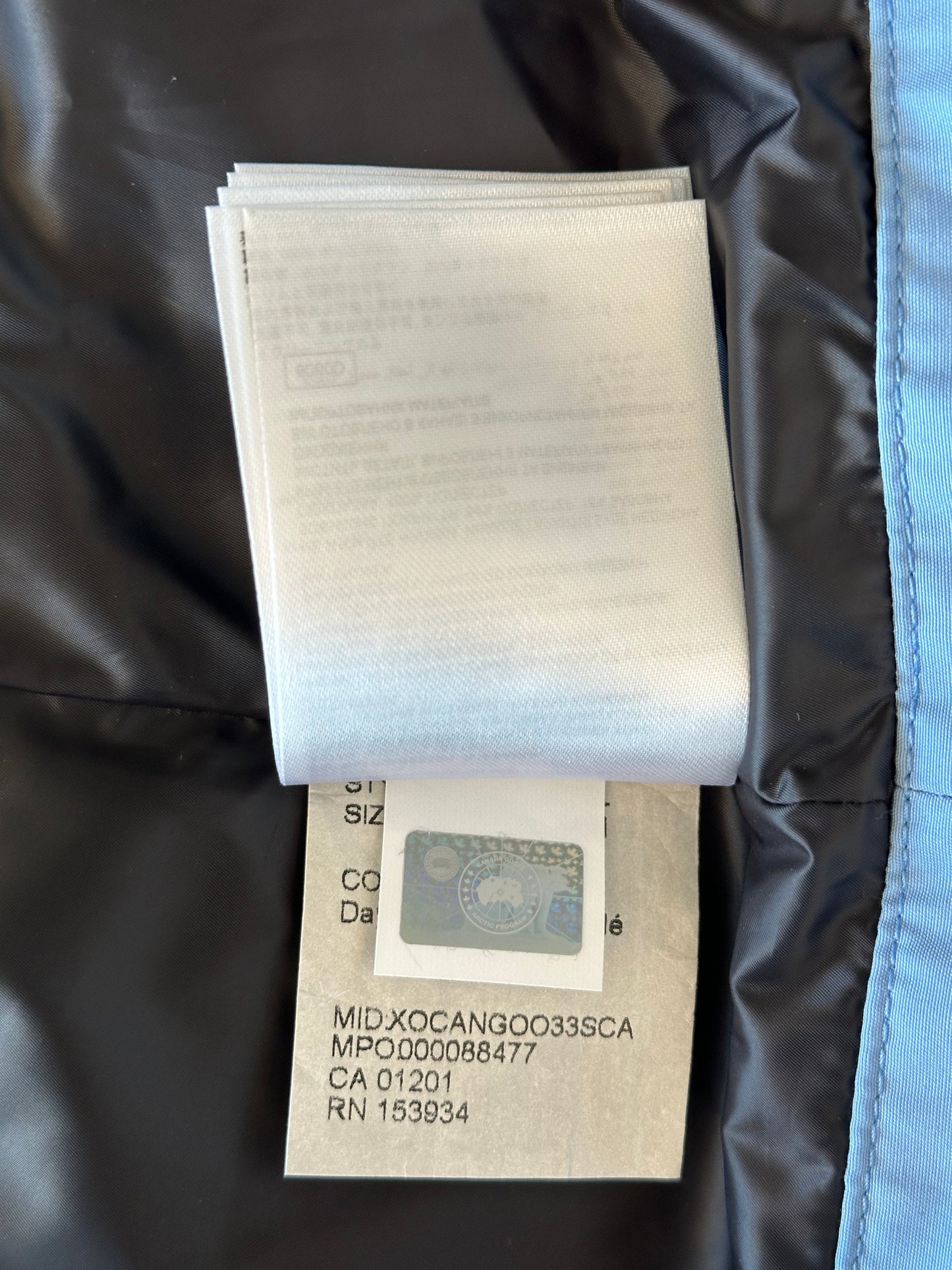 Canada Goose Blue Freestyle Women's Vest