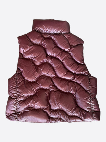 Canada Goose Burgundy Cypress Black Label Women's Vest
