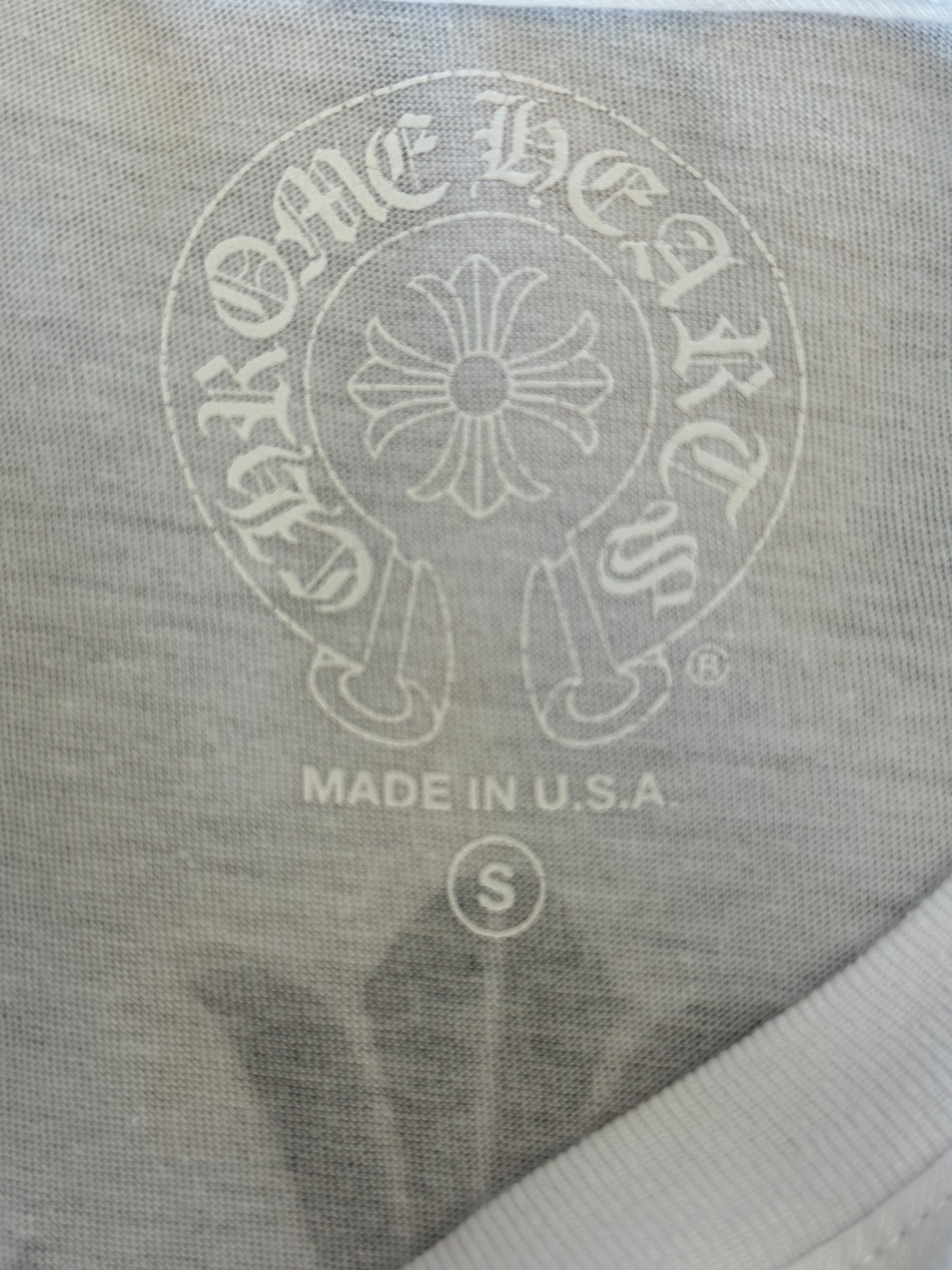 Chrome Hearts White Multicolor Cross T-Shirt