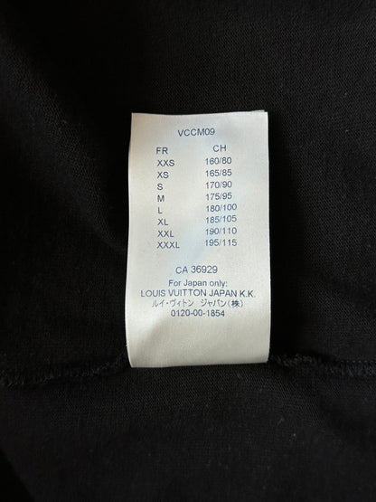 Louis Vuitton Black Barcode Logo T-Shirt