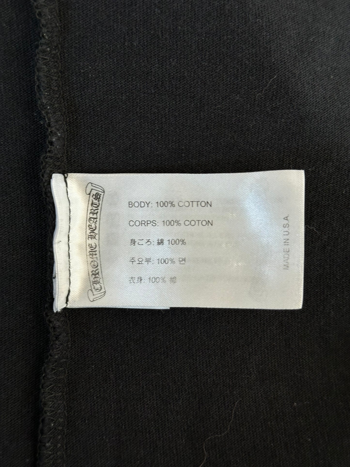 Chrome Hearts Matty Boy Black Chomper Longsleeve T-Shirt