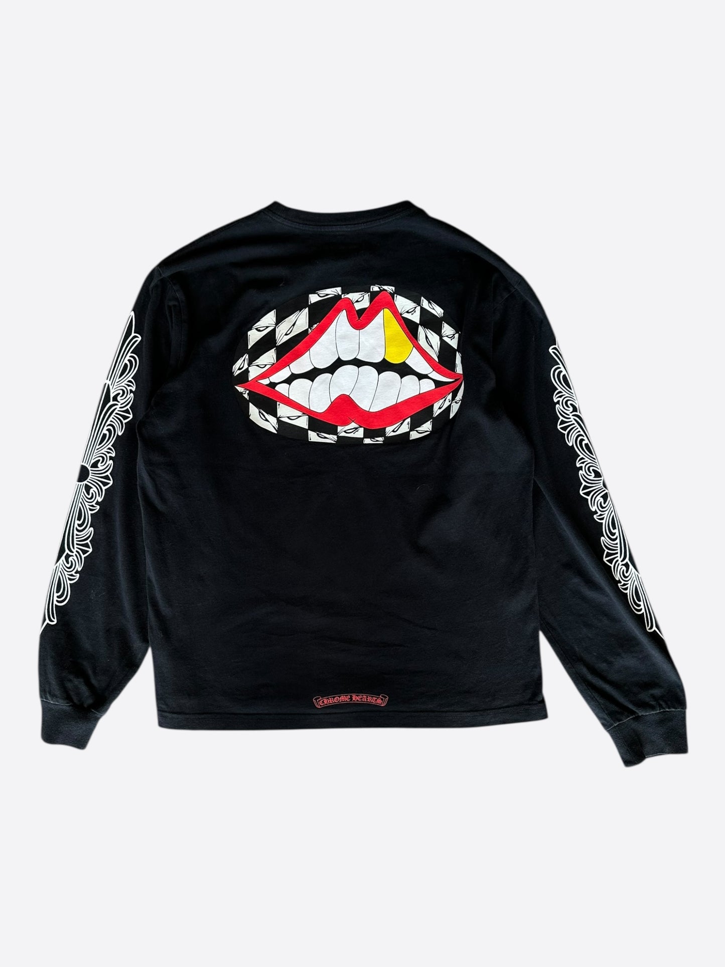 Chrome Hearts Matty Boy Black Chomper Longsleeve T-Shirt